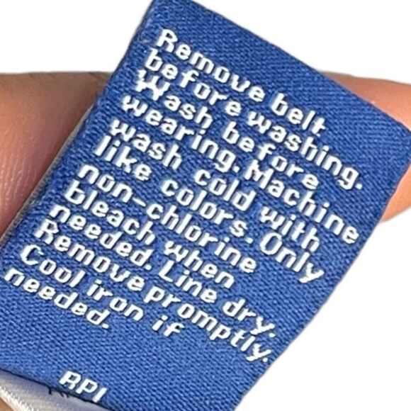 APT. 9 Belted Knee Length Dress Womens M Black Baroque Watches Sunglasses Casual - Picture 11 of 12